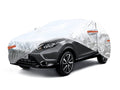 Autohoes met ritssluiting, reflecterend, 120gr + katoen, Zilver, maat: SUV/VAN L - Default Title