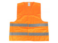 Veiligheidsvest oranje met certificaat