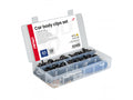 Set met 83stuks Automotive clips en bevestigingspinnen en gereedschap - Default Title
