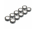 Set van 10 zwarte PVC-isolatietapes, 19 mm x 10 m x 0,13 mm – artikel 04845