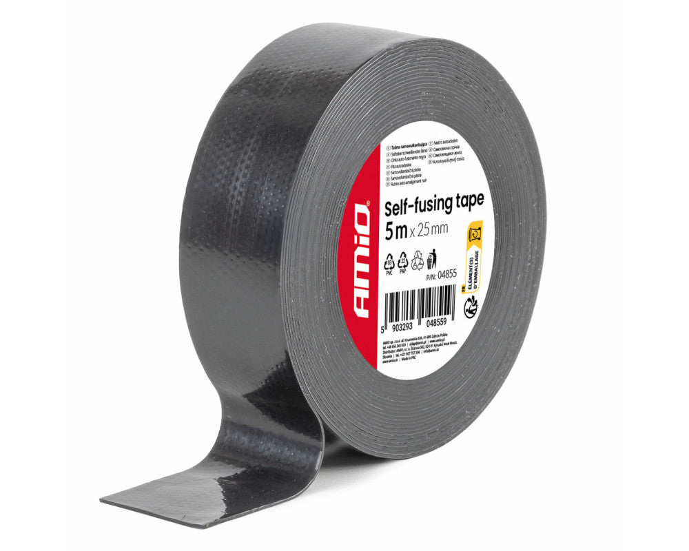 Zelf vulkaniserende tape , 25mm x 5mtr x 0.5mm afbeelding 2