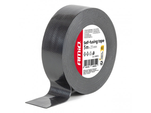 Zelf vulkaniserende tape , 25mm x 5mtr x 0.5mm afbeelding 3