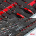 Gereedschapskast met 258-delige gereedschapset 840x460x870mm AMIO-04892 afbeelding 9