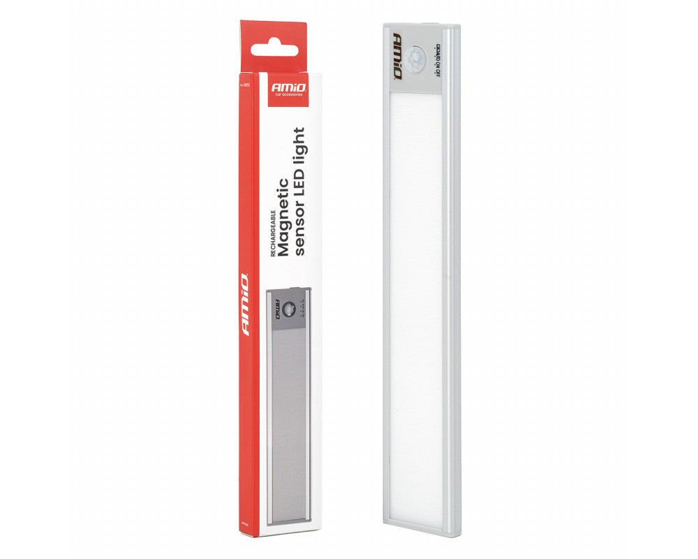 Oplaadbare LED lamp met PIR bewegingssensor en schemersensor (23x4.1x0.9cm) afbeelding 4