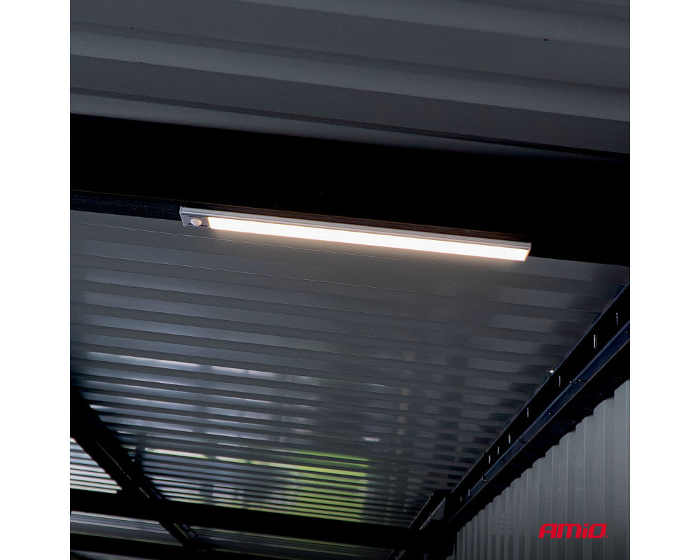Oplaadbare LED lamp met PIR bewegingssensor en schemersensor (40x4.1x0.9cm) afbeelding 8