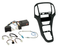 2-DIN-set met compartiment Opel Astra J 2009-2018 parelzwart LFB
