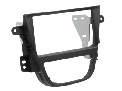 2-DIN radiokap Opel Mokka 10/2012-06/2016 gitzwart