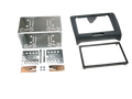 2-DIN radiokap Audi TT (8J) 04/2006-03/2014 zwart