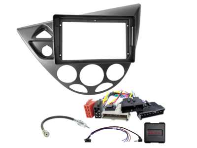 ACV 9 inch radio-inbouwkit voor Ford Focus I (DAW/DBW/DFW/DNW) 8Pin/8Pin/17Pin SWC/antenne – artikel 691114-90-2-2