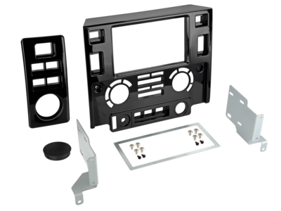 2-DIN radiokap Landrover Defender 05/2007-08/2016