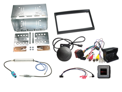 2-DIN bouwpakket Citroen/Fiat/Peugeot RD4 apparaat LFB/antenne/PDC