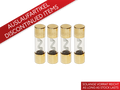 Zekering AGU 20 amp (zilver) 4 stuks