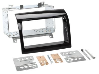 2-DIN radiokap Citroen/Fiat/Peugeot 2011-2014 pianolak