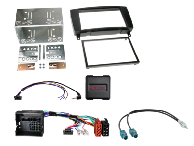 2-DIN bouwpakket Mercedes CLK-Klasse 04/2005-01/2010 LFB/antenne