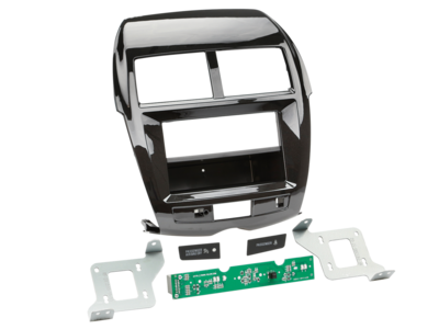 2-DIN radiokap met compartiment Citroen Aircross/Peugeot 4008
