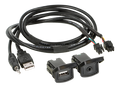USB/AUX-inzetstukken VW Polo 2014-2017