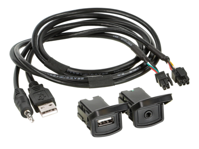 USB/AUX-inzetstukken VW Polo 2014-2017