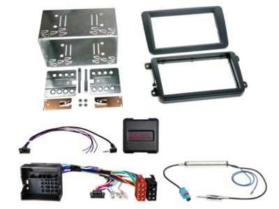 2-DIN kit Seat/Skoda/VW diverse voertuigen LFB/antenne