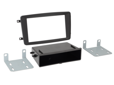 2-DIN radiokap met compartiment Mercedes C/CLK/G/Vito/Viano