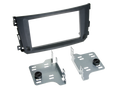 2-DIN radiokap Smart ForTwo 2010-2015 zwart