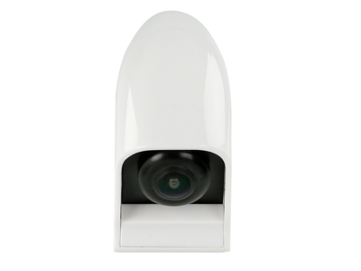 Achteruitrijcamera bestelwagen/camper druppelvorm wit