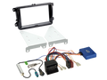 2-DIN-kit Seat/Skoda/VW CAN-bus/antenne pianolak