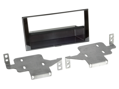 2-DIN RB met compartiment Nissan Juke 2014 > pianolak / zwart
