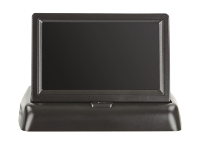Monitor opvouwbare monitor 4,3” 2x video-ingang