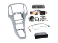 ACV 2-DIN radio-inbouwkit — met aflegbakje Opel Astra 2009-2018 zilver i-dapter – artikel 611230-23-9
