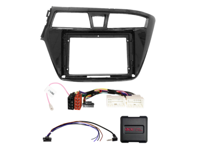 ACV 9 inch radio-inbouwkit voor Hyundai i20 (GB) 2014 - 2018 24Pin/18Pin SWI – artikel 691143-90-1-2