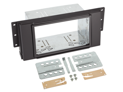 2-DIN radio-afdekplaat Landrover Freelander/Discovery/Range Rover