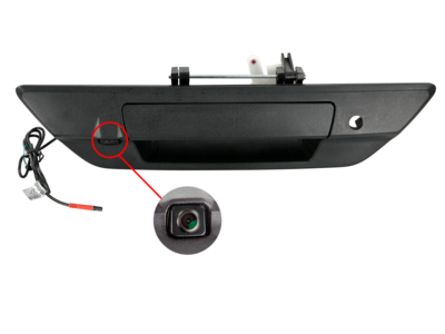 Achteruitrijcamera Toyota Hilux 2016-2020 met handgreep achterklep