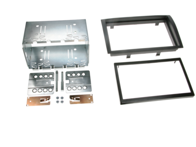 2-DIN radiokap Citroen/Fiat/Opel/Peugeot zwart