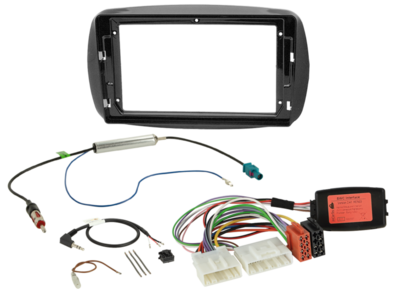 ACV 9 inch radio-inbouwkit voor Smart ForTwo/ForFour SWI/antenne – artikel 691191-92-1-4