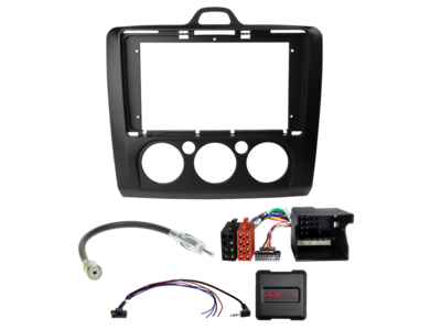 ACV 9 inch radio-inbouwkit voor Ford Focus (DA3) 40Pin SWC/antenne – artikel 691114-99-1-2-2