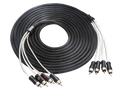 Recoil Premium OFC RCA-kabel 4 kanaals 600cm