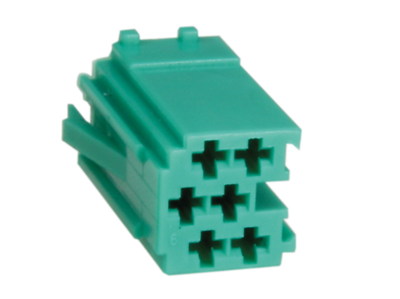 Behuizing Mini ISO 6-polig