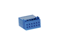 Extra stekker Quadlock (voor artikel 321026) 12-polig blauw