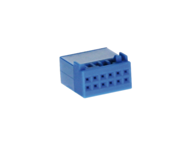 Extra stekker Quadlock (voor artikel 321026) 12-polig blauw