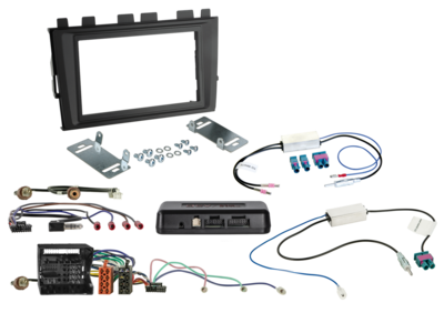 2-DIN-kit VW Polo(AW)/T6.1(7HC) MIB-II i-adapter/antenne