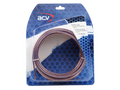 Luidsprekerkabel 2x2,50 mm transparant/blauw blister 10m