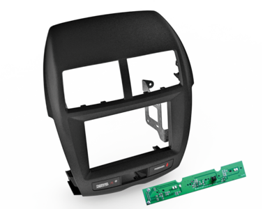 2-DIN radiokap Mitsubishi ASX(GAO) 09/2010-09/2014