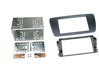 2-DIN radiokap Seat Ibiza (6J) azabache zwart