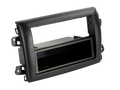 2-DIN radiokap met compartiment Citroen/Fiat/Opel zwart