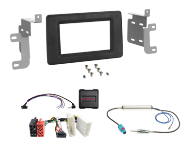 2-DIN-kit Nissan NV400/Opel Movano/Renault Master LFB