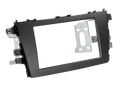 2-DIN radiokap Suzuki Celerio(LF) 11/2014-07/2019 zwart