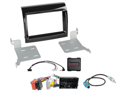 2-DIN kit Citroen/Fiat/Opel/Peugeot met OEM-apparaat LFB