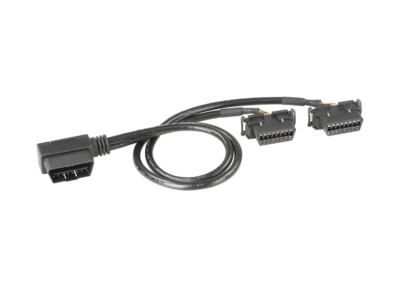 OBD-aansluiting T-kabelaansluiting 90°>2x stekker OEM 30cm