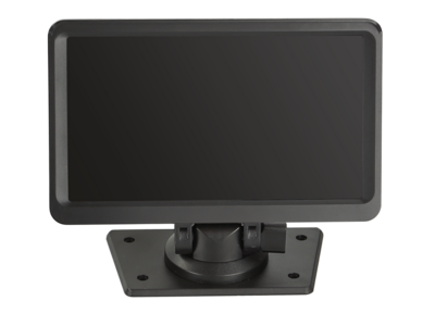 Monitor universeel 7" 2x video-ingang/2x standaard/zuignap