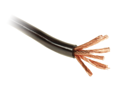 Voedingskabel 35,00 mm² zwarte spoel 25 m